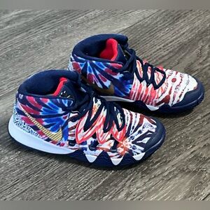 Nike Kyrie Kybrid S2 Basketball Shoes Kids Size 3Y Blue White Red DA2322-400